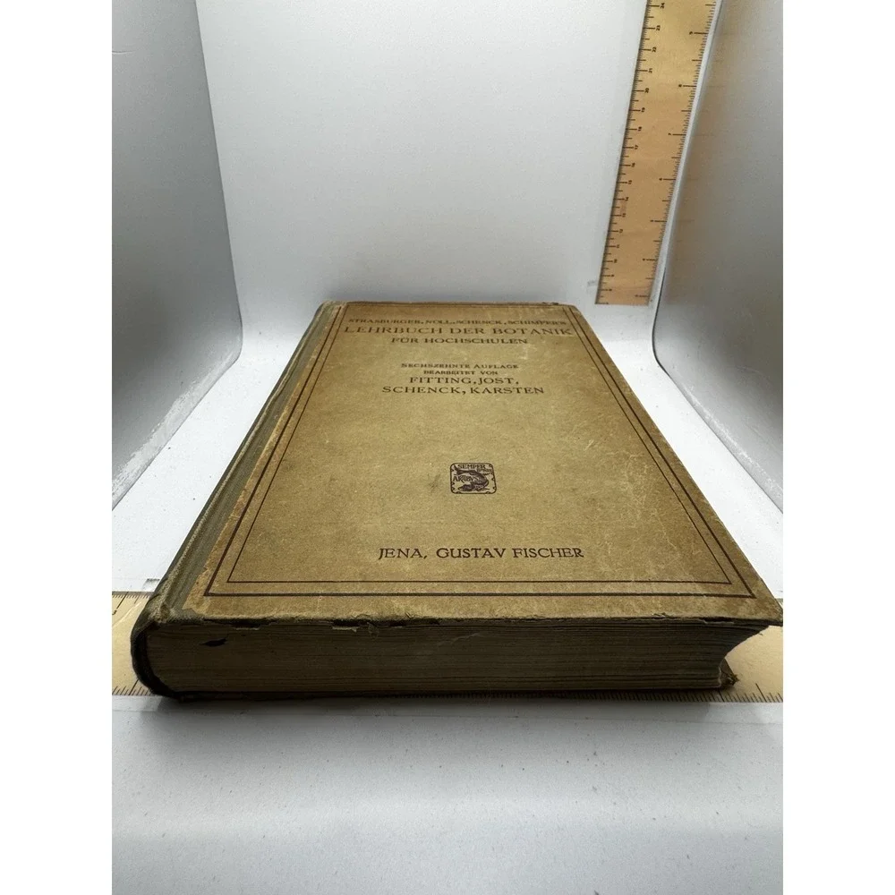 Lehrbuch Der Botanik Fur Hochschulen - German Botany Textbook 1923